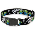 Load image into Gallery viewer, Plastic Clip Collar - Toy Story 3-Aliens OOOOOHHH Black/White/Gray
