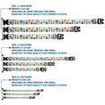 Load image into Gallery viewer, Plastic Clip Collar - Pixar Holiday Collection Nutcracker Characters Lineup/Stars White/Blues
