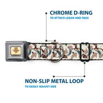 Avatar the Last Airbender Appa Face CLOSE-UP Full Color Seatbelt Buckle Collar - Avatar the Last Airbender Appa Pose Stacked