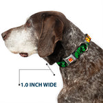 MARVEL COMICS Marvel Comics Logo Full Color Seatbelt Buckle Collar - THE INCREDIBLE HULK Action Poses/Stacked Comics