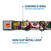 Marvel Comics Seatbelt Buckle Collar - Spider-Man AMAZING FANTASY Cover Pose