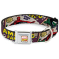Load image into Gallery viewer, Marvel Comics Seatbelt Buckle Collar - Spider-Man AMAZING FANTASY Cover Pose
