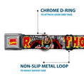 Load image into Gallery viewer, Marvel Comics Seatbelt Buckle Collar - THE MIGHTY THOR Action Poses
