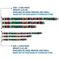 Load image into Gallery viewer, Full color Marvel Avengers seatbelt buckle collar in black, red, and white featuring superhero and villain poses. Available i

