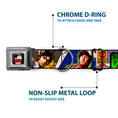 Load image into Gallery viewer, THE BIG BANG THEORY Full Color Black White Red Seatbelt Buckle Collar - The Big Bang Theory Comic Strip
