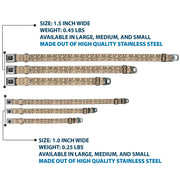 Dancing Bear Black/Silver Seatbelt Buckle Collar - Dancing Bears Hemp/Black