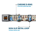 DR. STONE Title Logo Full Color Black/Orange Seatbelt Buckle Collar - Dr. Stone Senku Ishigami Expression Blocks Blues