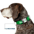 Load image into Gallery viewer, SPRITE Logo Full Color White/Green Seatbelt Buckle Collar - SPRITE Logo Green/White
