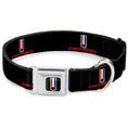 Load image into Gallery viewer, Camaro Badge Full Color Seatbelt Buckle Collar - CAMARO Badge Logo REPEAT
