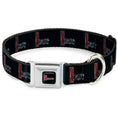 Load image into Gallery viewer, 1972 CAMARO Script Emblem Full Color Black Silver Reds Seatbelt Buckle Collar - 1972 CAMARO Script Emblem Black/Silver/Reds
