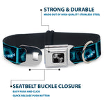 Dog Bone Seatbelt Buckle Collar - $1 Bill X-Ray