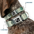 Load image into Gallery viewer, Dog Bone Seatbelt Buckle Collar - 100 Dollar Bill CLOSE-UP
