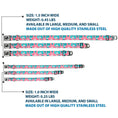 Load image into Gallery viewer, Dog Bone Seatbelt Buckle Collar - Angry Bunnies Turquoise/Pinks
