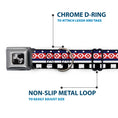 Load image into Gallery viewer, Dog Bone Seatbelt Buckle Collar - Aztec13 White/Navy/Red/Black

