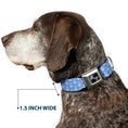 Load image into Gallery viewer, Dog Bone Seatbelt Buckle Collar - Anchor2 Monogram Baby Blue/Baby Pink/White
