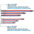 Load image into Gallery viewer, Dog Bone Seatbelt Buckle Collar - Americana Star Stripes Red/White/Blue

