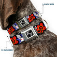Load image into Gallery viewer, Dog Bone Seatbelt Buckle Collar - BD Cartoon
