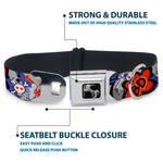 Dog Bone Seatbelt Buckle Collar - BD Cartoon