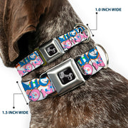 Dog Bone Seatbelt Buckle Collar - BD Tag