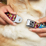 Dog Bone Seatbelt Buckle Collar - BD Tag