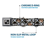 Dog Bone Seatbelt Buckle Collar - Bling