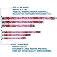 Load image into Gallery viewer, Dog Bone Seatbelt Buckle Collar - Born to Blossom Pink
