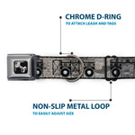 Dog Bone Seatbelt Buckle Collar - Boombox
