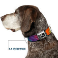 Load image into Gallery viewer, Dog Bone Seatbelt Buckle Collar - BD Tie Dye
