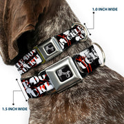 Dog Bone Seatbelt Buckle Collar - BD Punk
