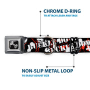 Dog Bone Seatbelt Buckle Collar - BD Punk