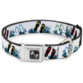 Load image into Gallery viewer, Dog Bone Seatbelt Buckle Collar - Beach Flip Flops
