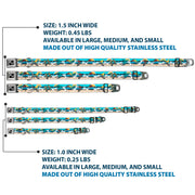 Dog Bone Seatbelt Buckle Collar - Beach Scene 1