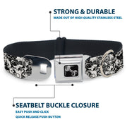 Dog Bone Seatbelt Buckle Collar - BD Chaos