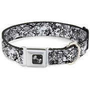 Dog Bone Seatbelt Buckle Collar - BD Chaos