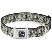 Dog Bone Seatbelt Buckle Collar - Benjamins