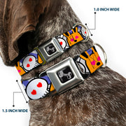 Dog Bone Seatbelt Buckle Collar - BD Cartoon CLOSE-UP