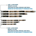 Dog Bone Seatbelt Buckle Collar - BD Die Hard Skull 01