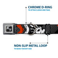 Load image into Gallery viewer, Dog Bone Seatbelt Buckle Collar - BD Die Hard Skull 01
