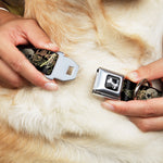 Dog Bone Seatbelt Buckle Collar - BD Die Hard Skull 01