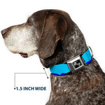 Dog Bone Seatbelt Buckle Collar - Boats on the Water