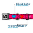 Load image into Gallery viewer, Dog Bone Seatbelt Buckle Collar - Candy Hearts
