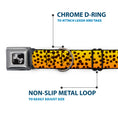 Load image into Gallery viewer, Dog Bone Seatbelt Buckle Collar - Cheetah
