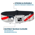 Load image into Gallery viewer, Dog Bone Seatbelt Buckle Collar - Candy Cane

