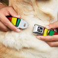 Load image into Gallery viewer, Dog Bone Seatbelt Buckle Collar - Cameroon Flags
