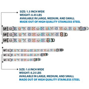 Dog Bone Seatbelt Buckle Collar - Cute Bunnies Multi Pastel