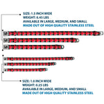 Dog Bone Seatbelt Buckle Collar - Checker Mosaic Red