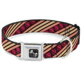 Load image into Gallery viewer, Dog Bone Seatbelt Buckle Collar - Cupcake Wallpaper
