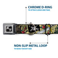 Load image into Gallery viewer, Dog Bone Seatbelt Buckle Collar - Dead Men Tell No Tales Tan
