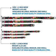 Dog Bone Seatbelt Buckle Collar - Dad & Dad Gray