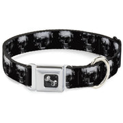 Dog Bone Seatbelt Buckle Collar - Dark Knight